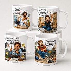 Egyedi karikatúrás bögre
