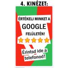 Google értékelésgyűjtő kártya