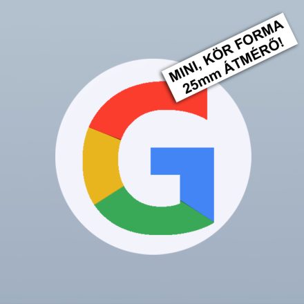 Google KEREK, MINI MÉRETŰ értékelésgyűjtő kártya (25mm átmérő)