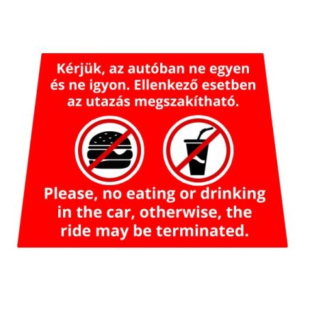 NE EGYEN TÁBLA - 2 DB