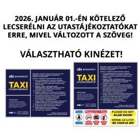   JANUÁR 1-TŐL HÁTRA utastájékoztató (magyar) - fejtámlára